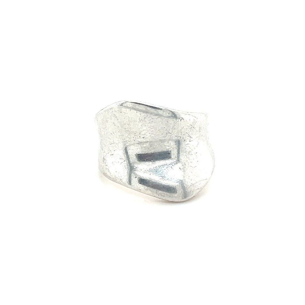 Sterling Silver 925 Concave Ring